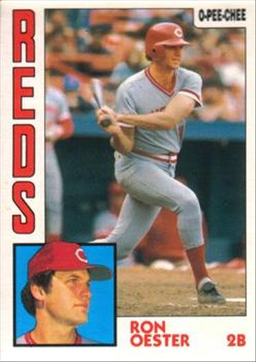 1984 O-Pee-Chee Baseball Cards 099      Ron Oester